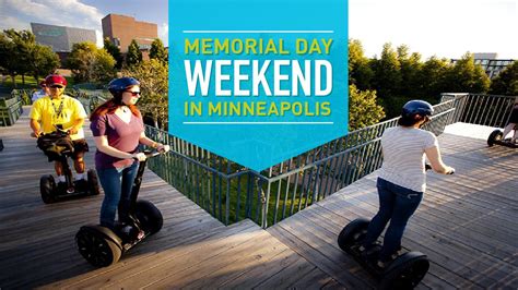 Each year, the city comes to life with fireworks displays, sunset kayak tours, rooftop bars, waterfront restaurants, and so much more. Memorial Day Weekend in Minneapolis