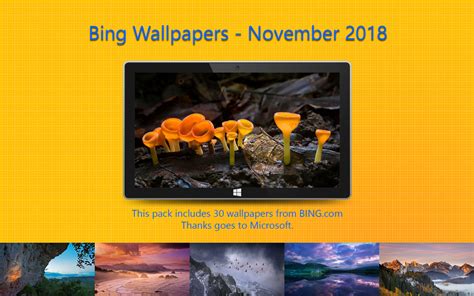Bing Wallpapers November 2018 By Misaki2009 On Deviantart