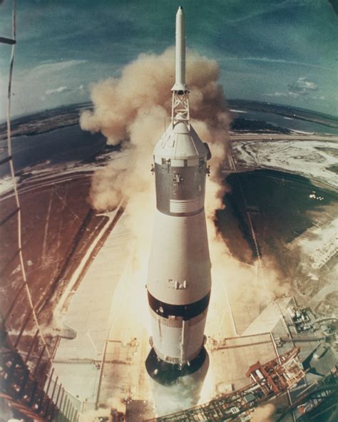 The Launch Apollo 11 Lifts Off Crowds Gather To Watch History In The Making July 16 1969