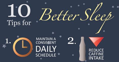 Infographic 10 Tips For Better Sleep Cdllife