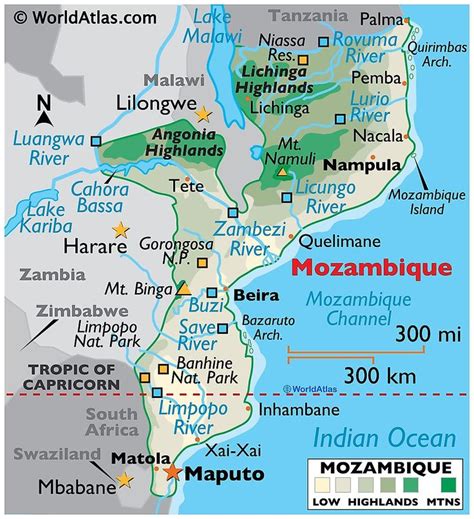 Mozambique Maps And Facts In 2021 World Geography Mozambique World