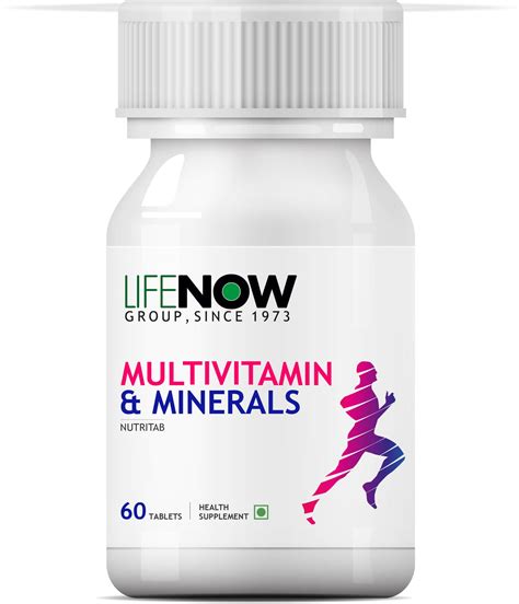 Lifenow Multivitamins And Minerals Amino Acids Antioxidants With Ginseng