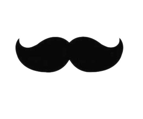 Handlebar Moustache T Shirt Fashion Clip Art Hand Painted Mustache