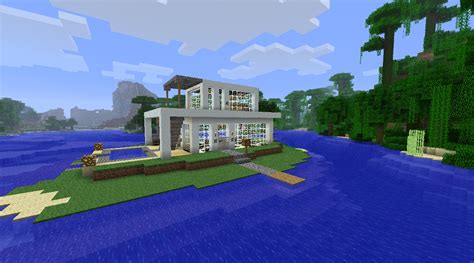 Island House Minecraft Project