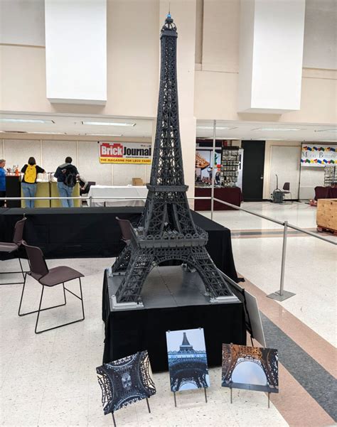 Lego Eiffelturm Paris Erstes Bild Zusammengebaut