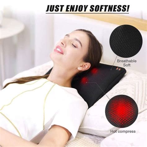 Dropship Back Massager With Heat 4 Node Back And Neck Square Massager To Sell Online At A Lower