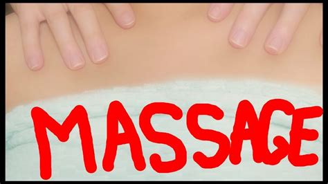 Asmr Massage ~ Neck And Shoulders Massage Youtube