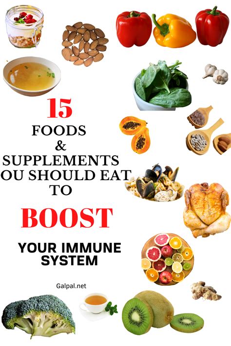 It is a rockin good deal!. 15 Best Immune Boosting Foods & Supplements - galpal ...