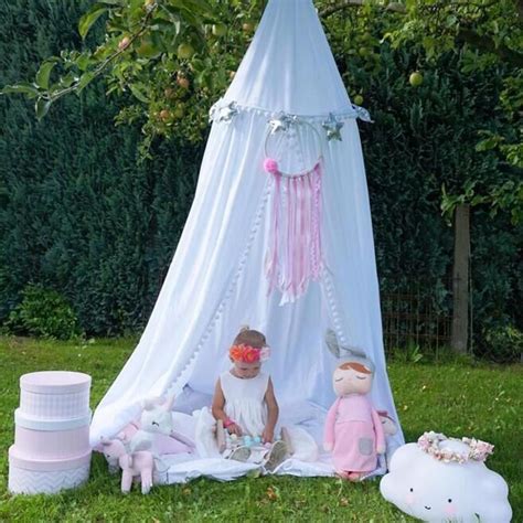 See more ideas about kids canopy, bed canopy, canopy. Pom Pom Canopy (With images) | Kids playroom decor, Baby ...