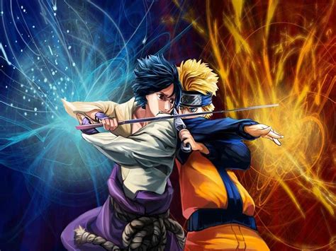 76 Sasuke And Naruto Wallpaper On Wallpapersafari