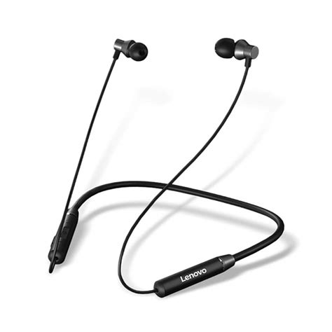 Lenovo He05 Wireless Bluetooth 50 In Ear Neckband Earphones With Mic