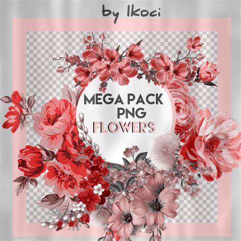 Mega Pack Flowers By Ikoci On Deviantart