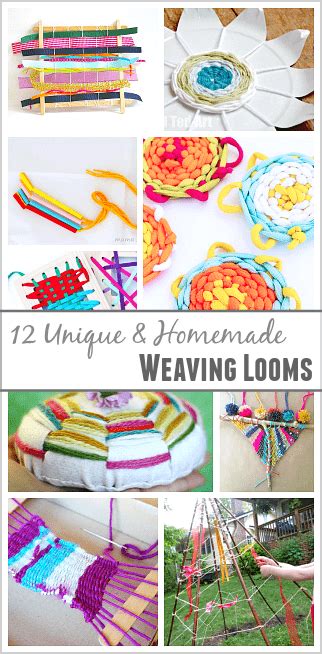 15 Unique Homemade Looms For Weaving With Kids Buggy