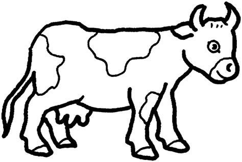 Cow For Kids Coloring Page Download Print Or Color Online For Free
