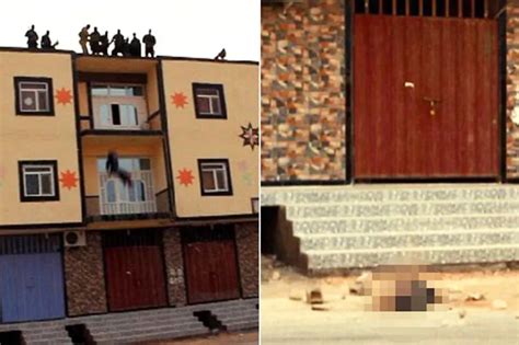 Isis Fighters Throw Man Off Roof Of Building Then Stone Him To Death