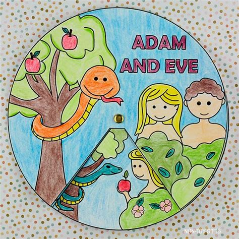 Adam And Eve Craft Garden Of Eden Sunday School Craft Coloring Whe