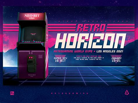 Retro Gaming Flyer Arcade Cabinet Template By Storm Designs On Dribbble