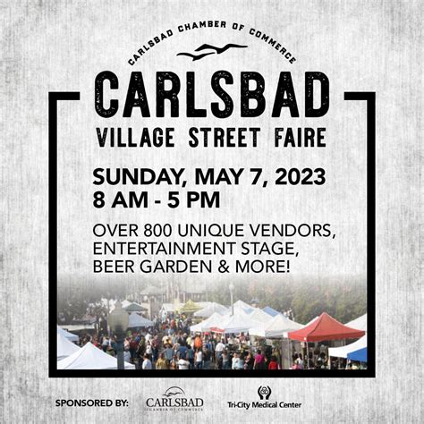 Its Time For The Carlsbad Village Street Faire Carlsbad Village Ca