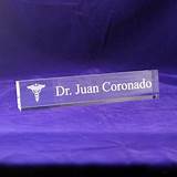 Photos of Medical Doctor Nameplate