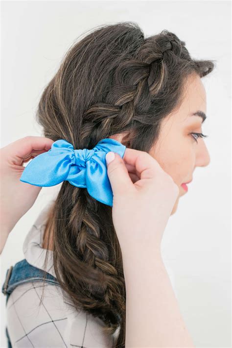 Hairdo from the ballroom with the yellow gown. Belle Hairstyle DIY | Belle hairstyle, Hair styles, Disney ...