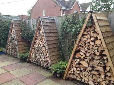 20 Excellent Diy Outdoor Firewood Storage Ideas Homemydesign