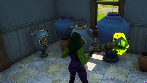 ‘fortnite Smashing Vases Location Where To Emote For The She Hulk