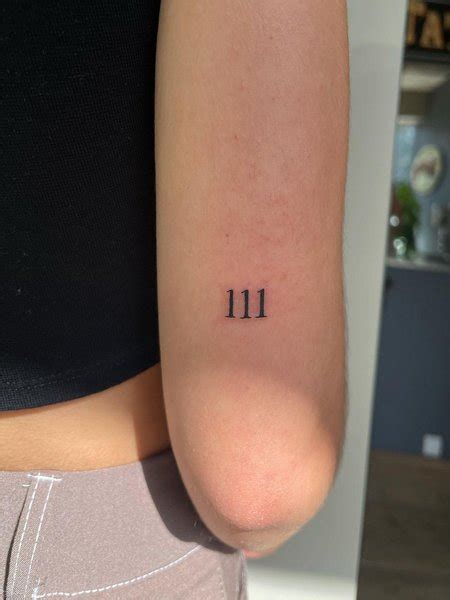 15 Best 111 Tattoo Design Ideas And Meanings Tattoo Pro
