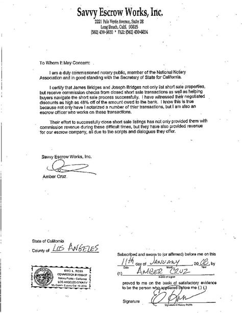 notarized letter in texas - Google Search | Letter template word