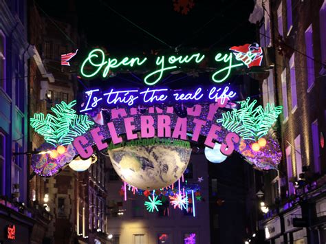 Carnaby Street Christmas Lights The London Eats List