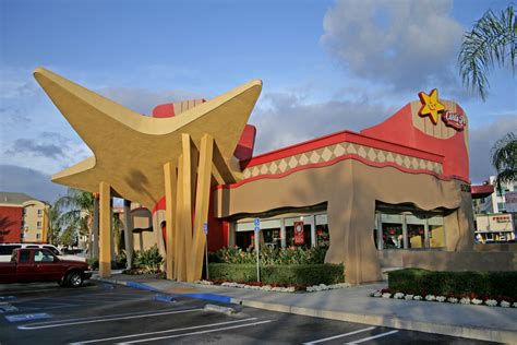 Between our breakfast, lunch & dinner options, we have your favorites! Carl's Jr Anaheim (California USA) | A very special design ...