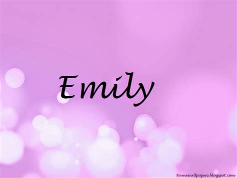 Que Significa El Nombre Emily Emily Origen Significado