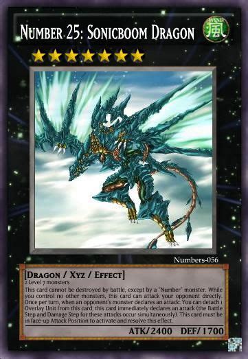 Number 25 Sonicboom Dragon Yu Gi Oh Card Maker Wiki Cards Decks