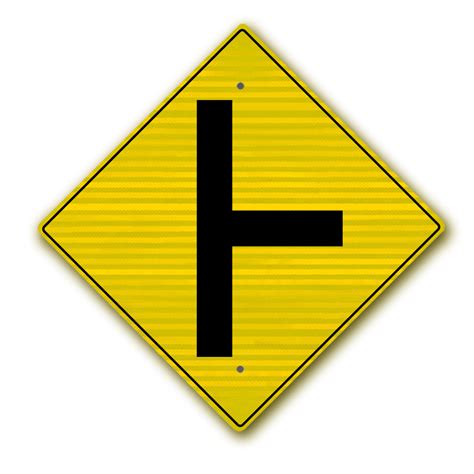 30x30 Side Road Symbol Sign
