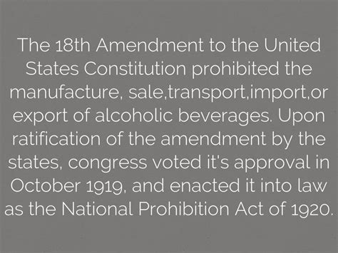 Eighteenth Amendment By Arianagreen