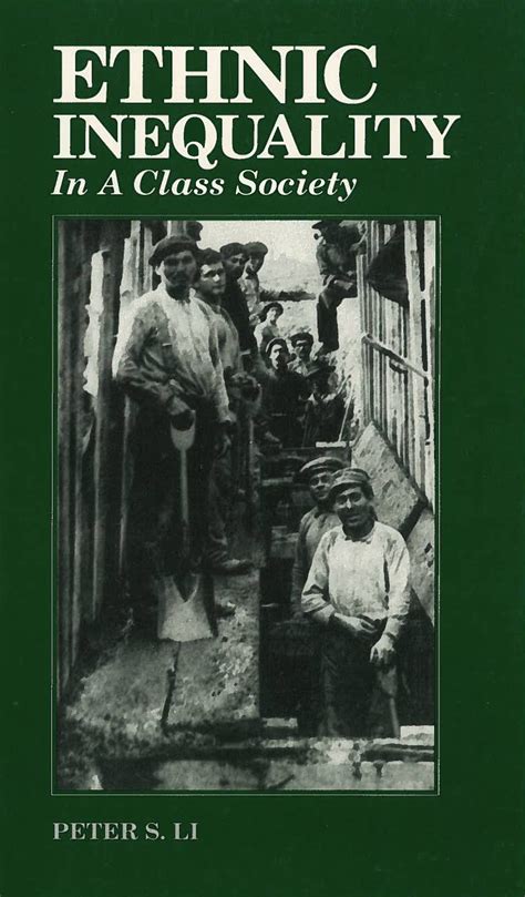 Ethnic Inequality In A Class Society Thompson Educational Publishing