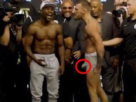 Conor Mcgregors Clue In Floyd Mayweather Fight Erection
