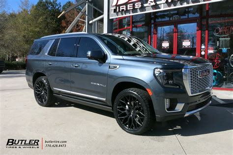 Gmc Yukon With 24in Vossen Hf6 3 Wheels Exclusively From Butler Tires
