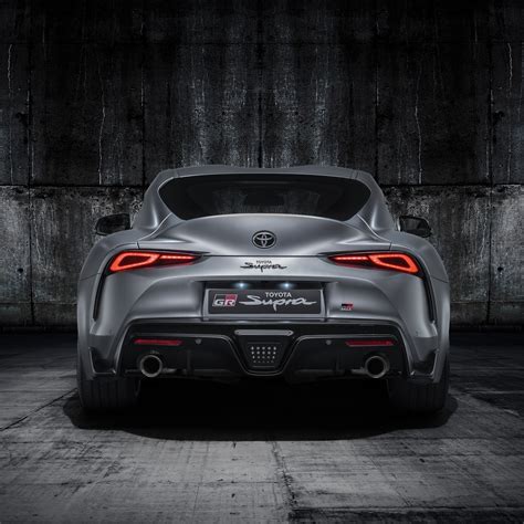 2048x2048 Toyota Supra Grey Studio Rear Ipad Air Hd 4k Wallpapers