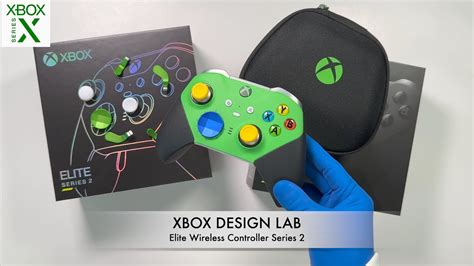 Xbox Elite Wireless Controller Series 2 Design Lab Unboxing Youtube