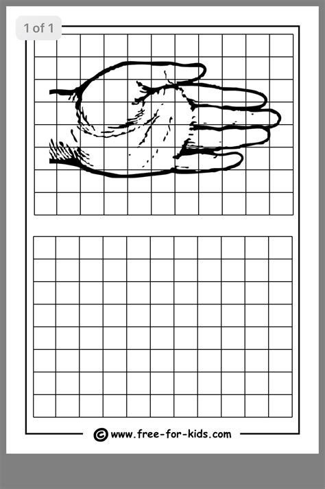 Printable Grid Drawing Worksheets Pdf