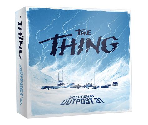 The Thing Infection At Outpost 31 Board Game Mondo