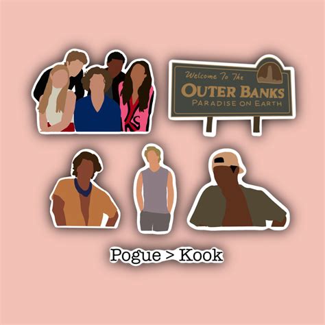 Outer Banks Sticker Pack Outer Banks Tv Show Obx Etsy