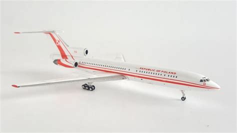 Model Samolotu Tupolev Tu 154 RzĄdowy 1400 Metal 7416210267