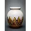 Abstract Ceramic Vase  Naga Antiques