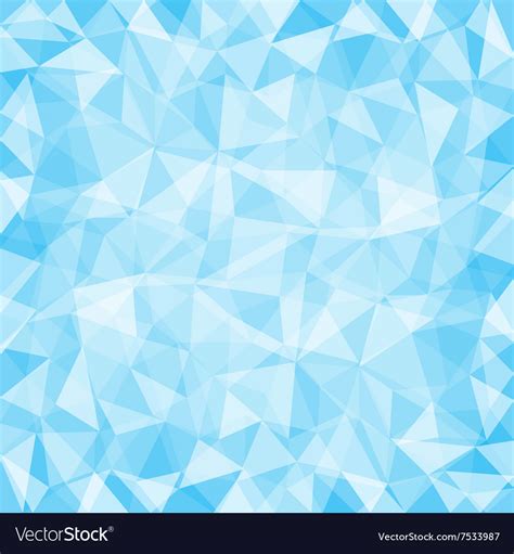 Blue Low Poly Background Royalty Free Vector Image