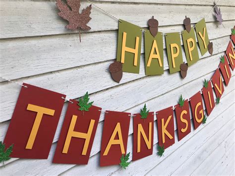 Thanksgiving Banner Happy Thanksgiving Friendsgiving | Etsy | Thanksgiving banner, Thanksgiving ...