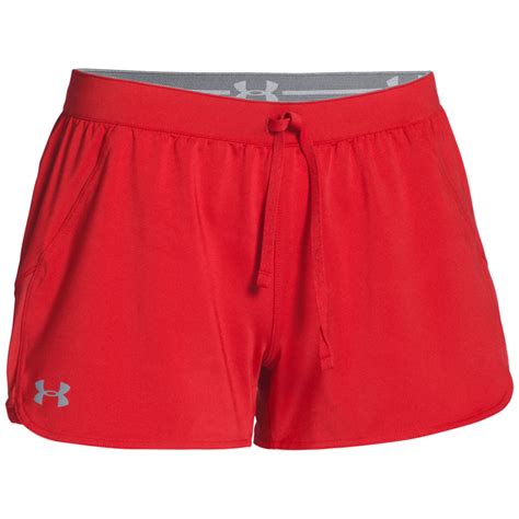 Under Armour Womens Red Game Time Short