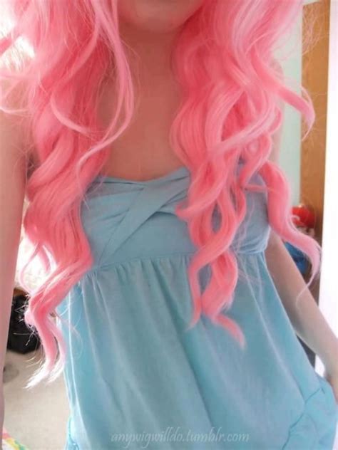 Pinkish Pink Hair Dye Hair Color Pink Cotton Candy Hair