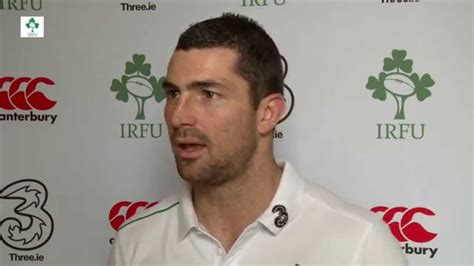 Irish Rugby Tv Rob Kearney On The Wales V Ireland Build Up Youtube