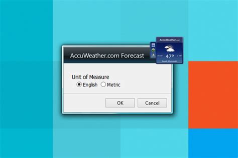 Daily forecast & live weather maps. AccuWeather Forecast Windows 10 Gadget - Win10Gadgets